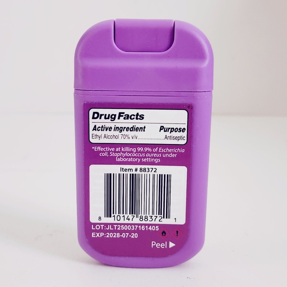 🔮3/$15 Smart Care Kids Purple Hand Sanitizer Spray Squishmallows Sweet Pea - Picture 2 of 3